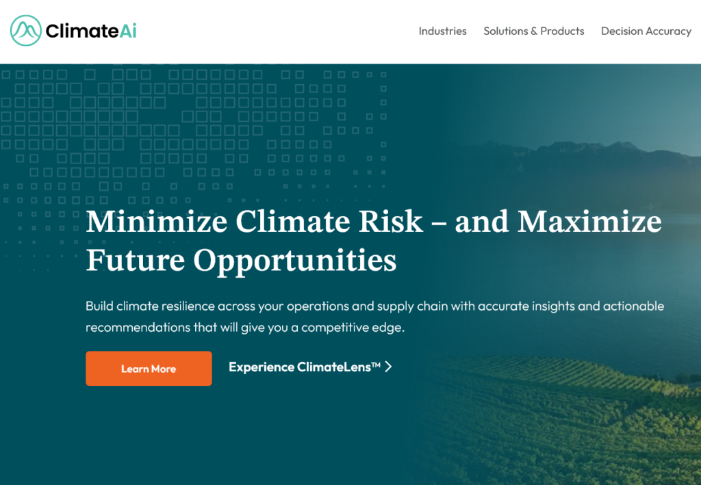 Minimize Climate Risk – and Maximize Future Opportunities