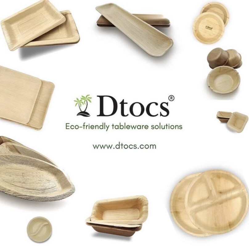 Serve Elegance, Preserve Nature: Discover Dtocs’ Sustainable Palm Leaf Tableware for Restaurants