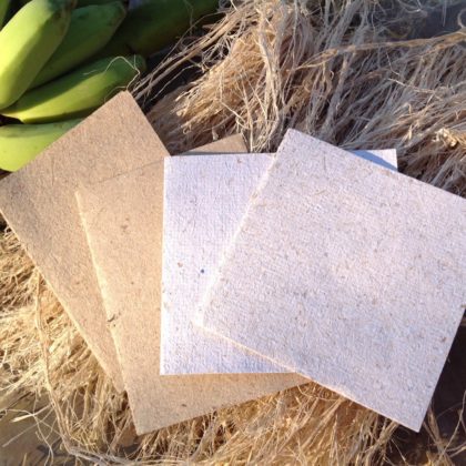 One Planet Paper®︎ – the paper made from banana waste!