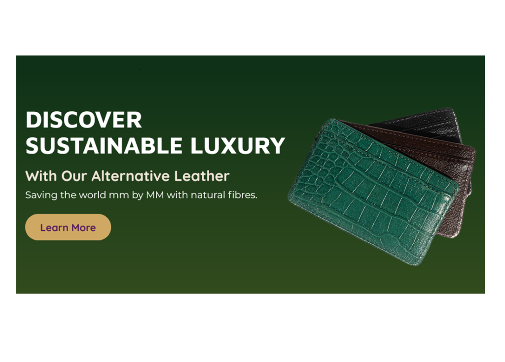 MM #AlternativeLeather #Biodegradable #PlasticFree #NaturalFibres #PlantBased