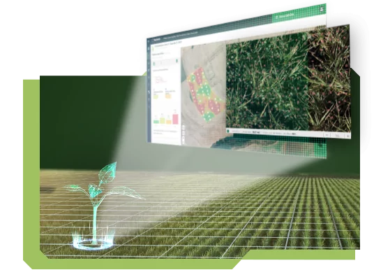 Your vision + our technology = the best combination to fight the “war on weeds”.